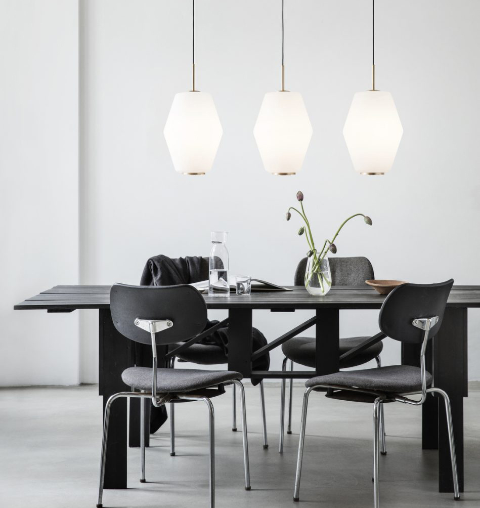 Dahl pendel fra Northern Lightning, design: Birger Dahl 1956