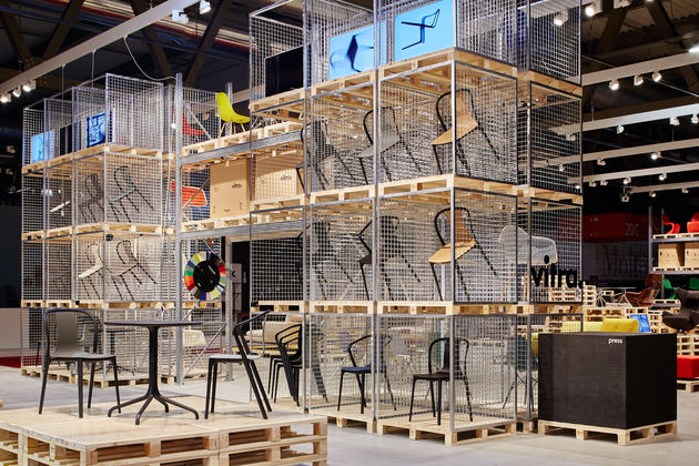 Belleville stol fra Vitra