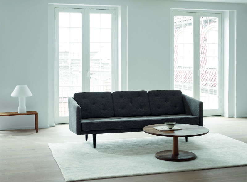 NO 1 sofa fra Fredericia, designet av Børge Mogensen