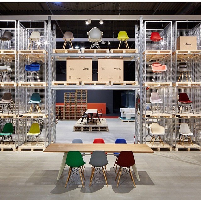 Milano nyheter fra Vitra. DSR i nyefarger