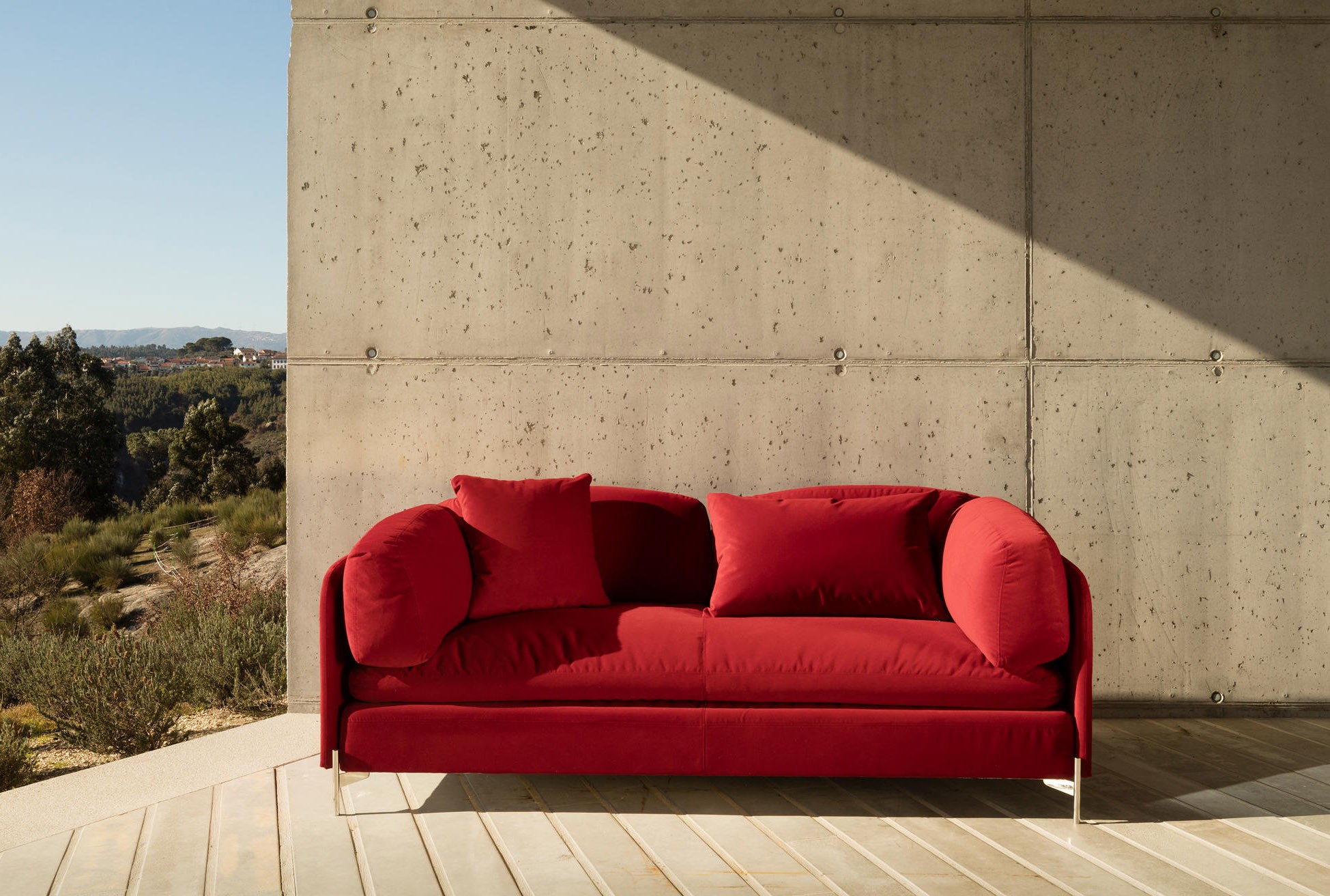 Alicia sofa fra DUX, designet av Claesson Kvivisto Rune 2017
