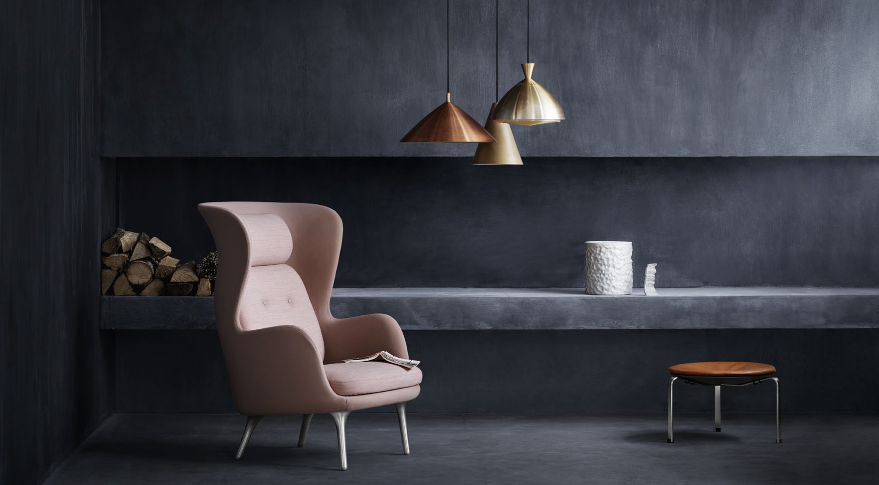 Ro lenestol fra Fritz Hansen